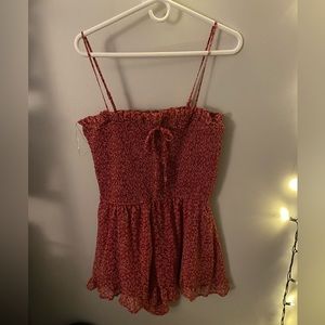 Francesca’s Flowery Romper